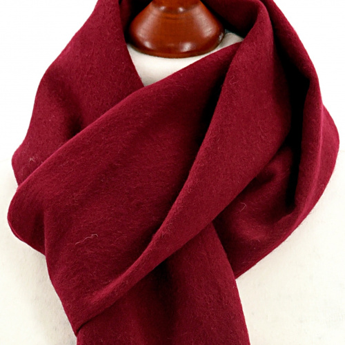 Tweedmill scarf in lambswool - Wine