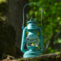 Feuerhand kerosene lamp - light green