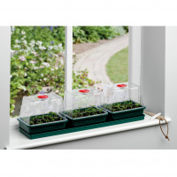 Garland mini greenhouse with self-watering - 3 trays