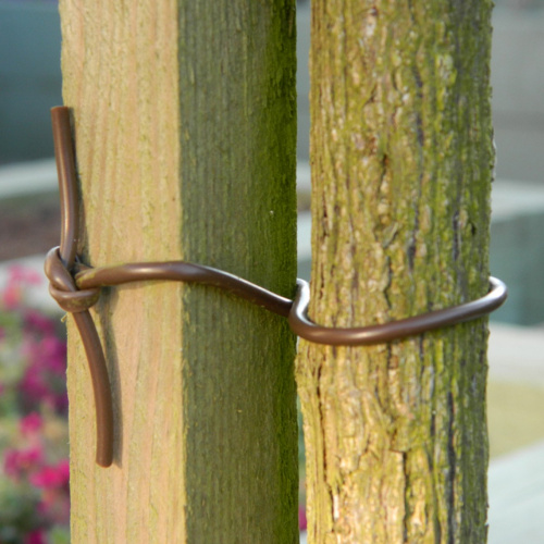 Garland flexible tying cord, 80 m - brown