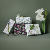 Koustrup & Co. gift wrap - flowers and herbs