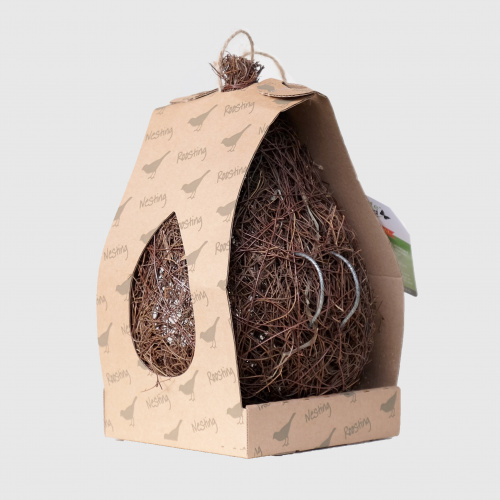 Wildlife World wicker nest box for robin