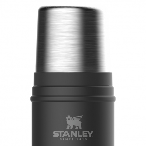 Stanley thermos bottle, 0.47 L - black