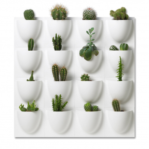 VertiPlants Mini wall pot - white