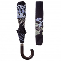 Koustrup & Co. folding umbrella with blue anemone