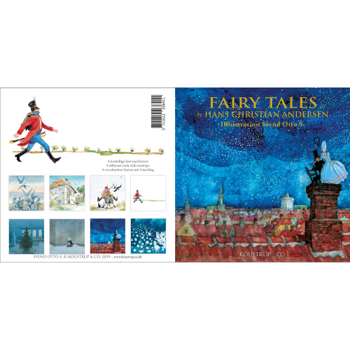 Koustrup & Co. card folder - Fairy Tales by HC Andersen