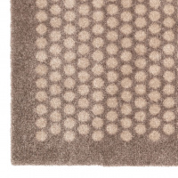 Tica door mat, dots/sand - 90x130