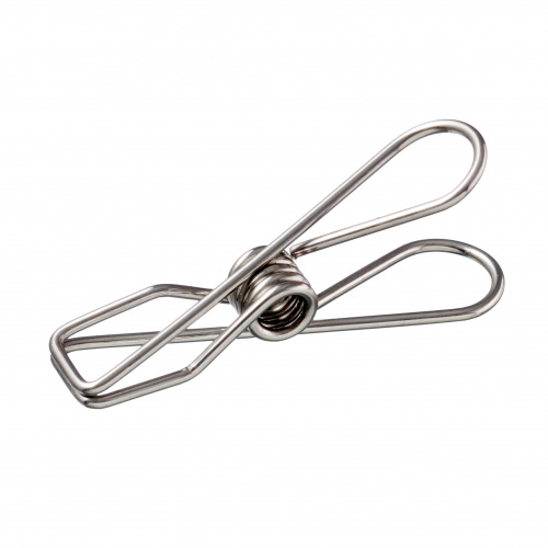 Pulito clamps in stainless steel, 10 pcs.
