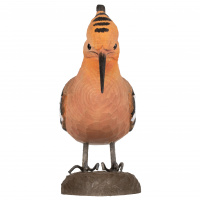 Wildlife Garden wood-carved bird - army bird