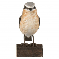 Wildlife Garden wood-carved bird - woodpeckers