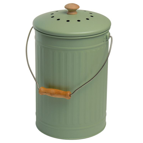 Eddingtons kompostbehållare med kolfilter - 7 L, grön