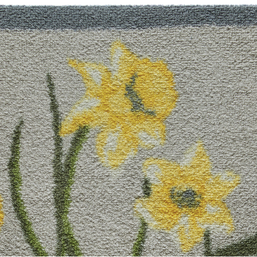 Hug Rug eco door mat, 65x85 - Daffodils