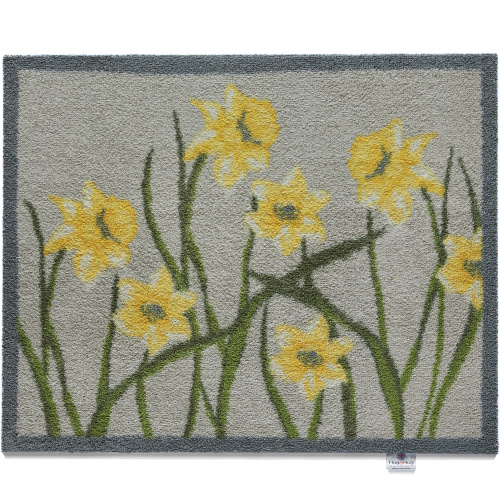 Hug Rug eco door mat, 65x85 - Daffodils