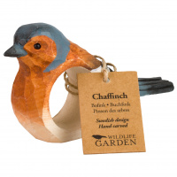 Wildlife Garden napkin ring - chaffinch