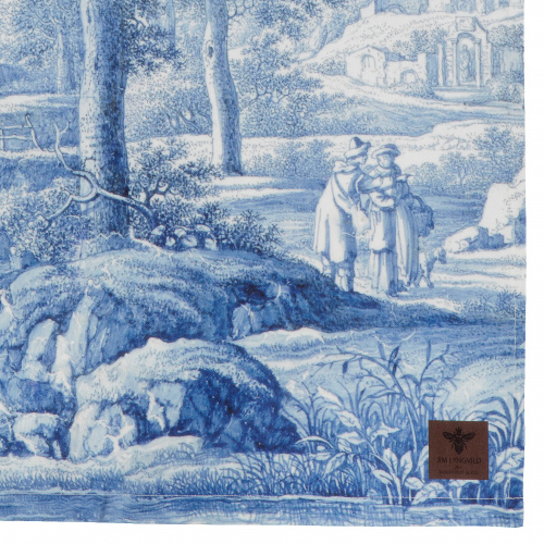 Jim Lyngvild tea towel - Landscape