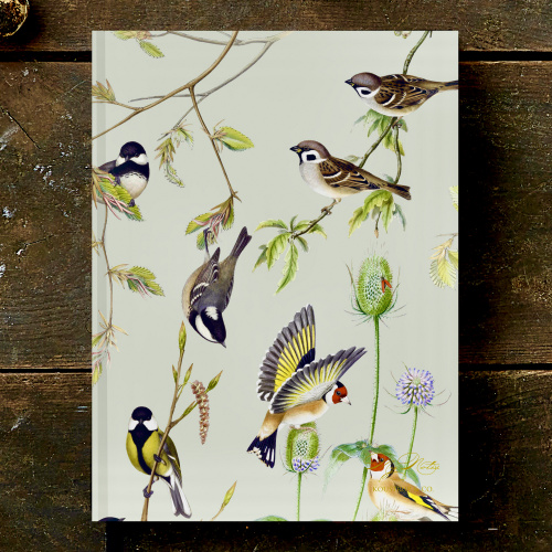 Koustrup & Co. notebook - birds