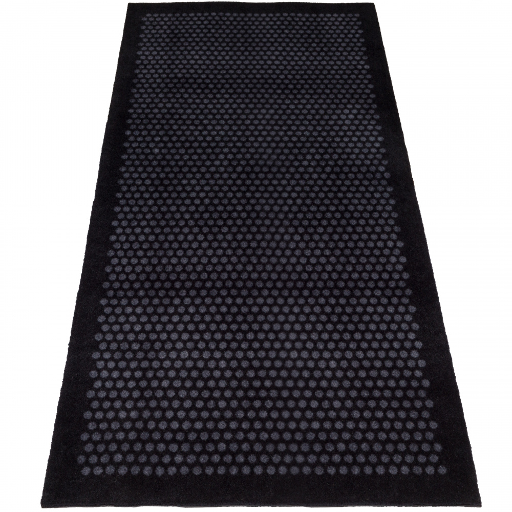 Tica deurmat stippen/zwart - 90x200