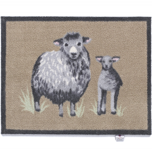 Hug Rug eco doormat, 65x85 - Sheep