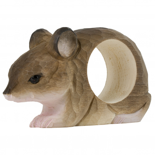 Wildlife Garden napkin ring - mouse