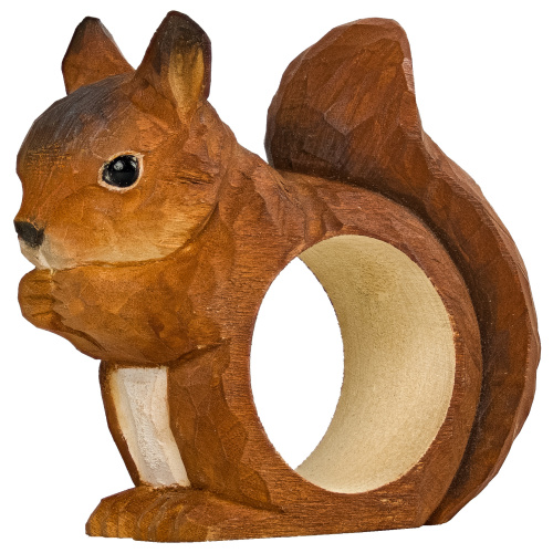 Wildlife Garden napkin ring - squirrel