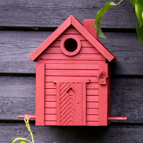 Wildlife Garden nest box / automatic feeder -...