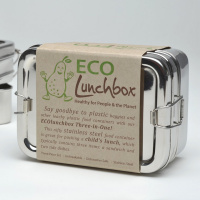 Pulito 3-in-1 foodbox in RVS - groot