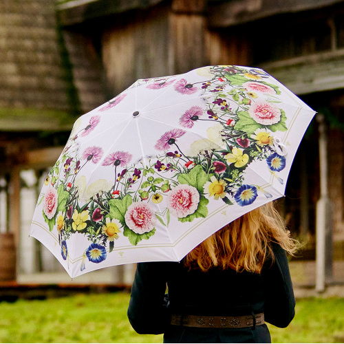 Jim Lyngvild opvouwbare paraplu - Flower Garden