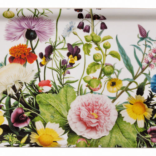 Jim Lyngvild tray, 32x15 - Flower Garden